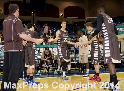 Thumbnail 2 in Parker Vs Mater Dei Catholic (CIF SDS D2 Final) photogallery.