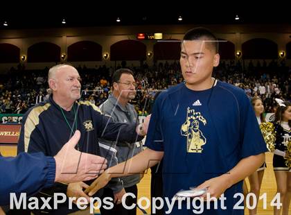 Thumbnail 2 in Parker Vs Mater Dei Catholic (CIF SDS D2 Final) photogallery.