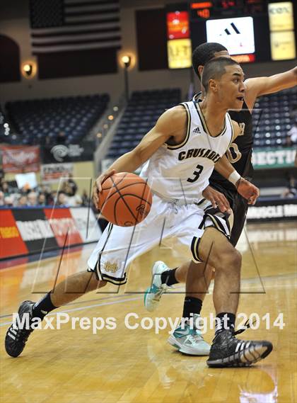 Thumbnail 2 in Parker Vs Mater Dei Catholic (CIF SDS D2 Final) photogallery.