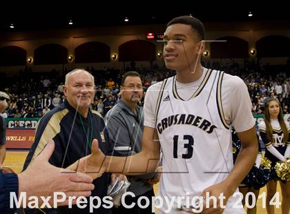 Thumbnail 3 in Parker Vs Mater Dei Catholic (CIF SDS D2 Final) photogallery.