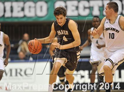 Thumbnail 3 in Parker Vs Mater Dei Catholic (CIF SDS D2 Final) photogallery.