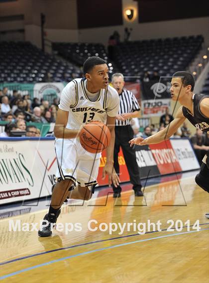 Thumbnail 3 in Parker Vs Mater Dei Catholic (CIF SDS D2 Final) photogallery.
