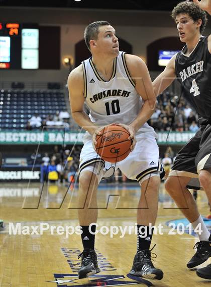 Thumbnail 3 in Parker Vs Mater Dei Catholic (CIF SDS D2 Final) photogallery.