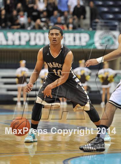 Thumbnail 3 in Parker Vs Mater Dei Catholic (CIF SDS D2 Final) photogallery.