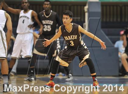 Thumbnail 2 in Parker Vs Mater Dei Catholic (CIF SDS D2 Final) photogallery.