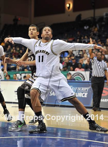 Thumbnail 1 in Parker Vs Mater Dei Catholic (CIF SDS D2 Final) photogallery.
