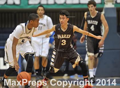 Thumbnail 2 in Parker Vs Mater Dei Catholic (CIF SDS D2 Final) photogallery.