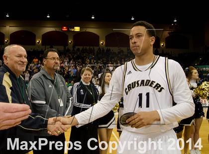 Thumbnail 2 in Parker Vs Mater Dei Catholic (CIF SDS D2 Final) photogallery.
