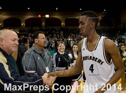 Thumbnail 3 in Parker Vs Mater Dei Catholic (CIF SDS D2 Final) photogallery.