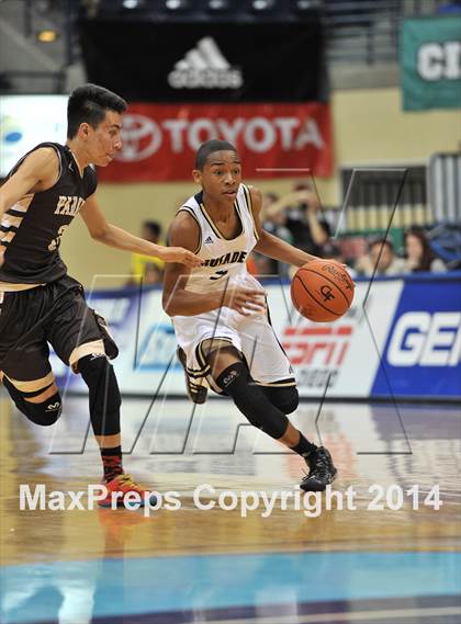 Thumbnail 2 in Parker Vs Mater Dei Catholic (CIF SDS D2 Final) photogallery.