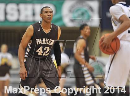 Thumbnail 1 in Parker Vs Mater Dei Catholic (CIF SDS D2 Final) photogallery.