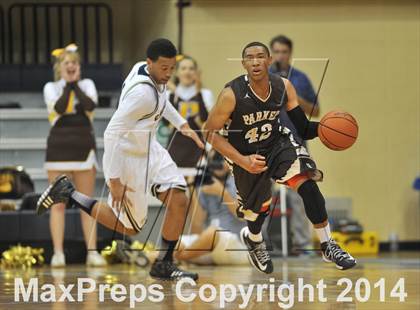 Thumbnail 2 in Parker Vs Mater Dei Catholic (CIF SDS D2 Final) photogallery.