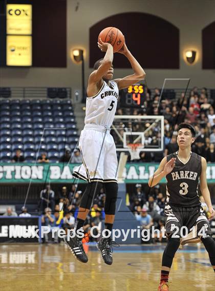 Thumbnail 3 in Parker Vs Mater Dei Catholic (CIF SDS D2 Final) photogallery.