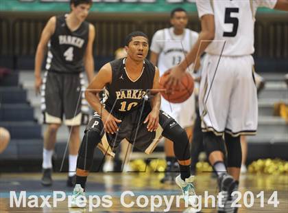 Thumbnail 3 in Parker Vs Mater Dei Catholic (CIF SDS D2 Final) photogallery.