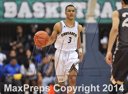 Thumbnail 2 in Parker Vs Mater Dei Catholic (CIF SDS D2 Final) photogallery.