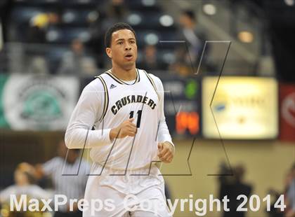 Thumbnail 2 in Parker Vs Mater Dei Catholic (CIF SDS D2 Final) photogallery.