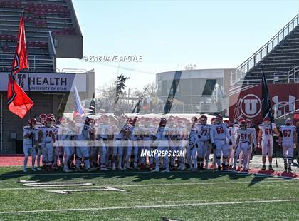 Thumbnail 2 in American Fork vs. Lone Peak (UHSAA 6A Final) photogallery.