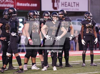 Thumbnail 2 in American Fork vs. Lone Peak (UHSAA 6A Final) photogallery.