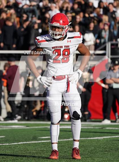 Thumbnail 3 in American Fork vs. Lone Peak (UHSAA 6A Final) photogallery.