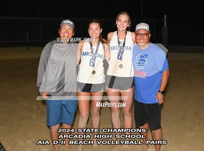 Thumbnail 2 in Arcadia vs. Saguaro (AIA DII Pairs Finals - Awards) photogallery.