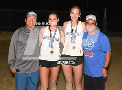 Thumbnail 3 in Arcadia vs. Saguaro (AIA DII Pairs Finals - Awards) photogallery.