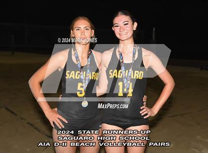 Thumbnail 2 in Arcadia vs. Saguaro (AIA DII Pairs Finals - Awards) photogallery.