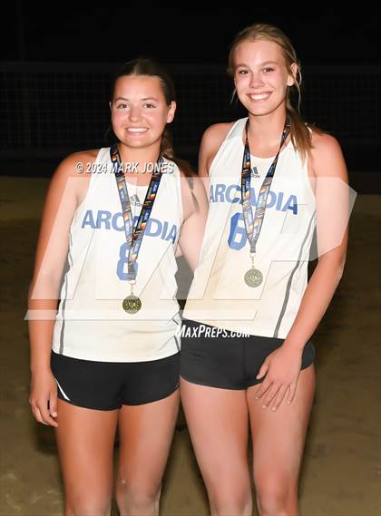 Thumbnail 2 in Arcadia vs. Saguaro (AIA DII Pairs Finals - Awards) photogallery.