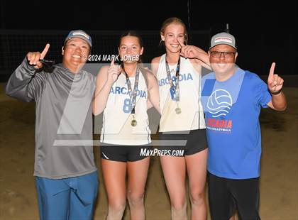 Thumbnail 2 in Arcadia vs. Saguaro (AIA DII Pairs Finals - Awards) photogallery.