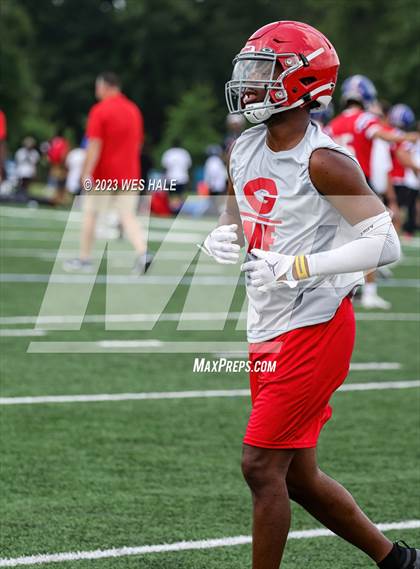 Thumbnail 2 in Germantown vs Memphis University (U of Memphis 7v7) photogallery.