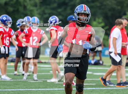 Thumbnail 1 in Germantown vs Memphis University (U of Memphis 7v7) photogallery.