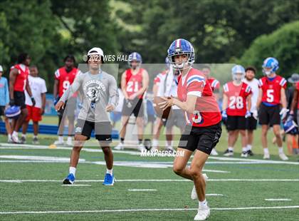 Thumbnail 2 in Germantown vs Memphis University (U of Memphis 7v7) photogallery.