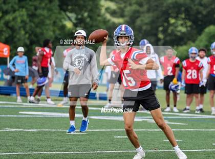 Thumbnail 2 in Germantown vs Memphis University (U of Memphis 7v7) photogallery.