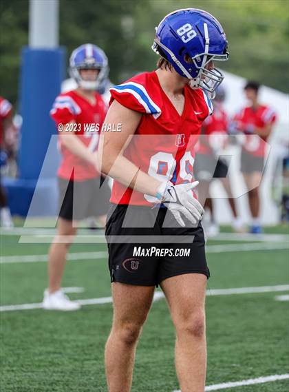 Thumbnail 1 in Germantown vs Memphis University (U of Memphis 7v7) photogallery.