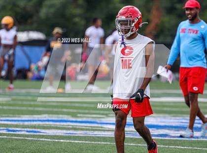 Thumbnail 1 in Germantown vs Memphis University (U of Memphis 7v7) photogallery.