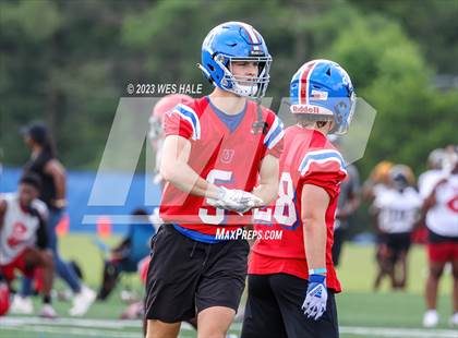 Thumbnail 2 in Germantown vs Memphis University (U of Memphis 7v7) photogallery.