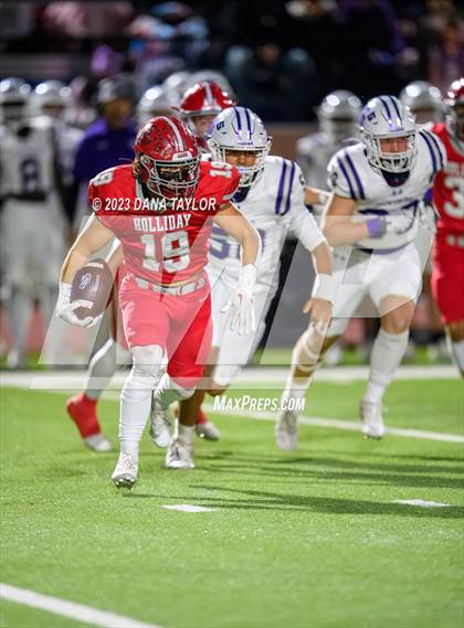 Thumbnail 1 in Jacksboro vs Holliday (UIL 3A Region 1 - D2 Regional Playoff) photogallery.