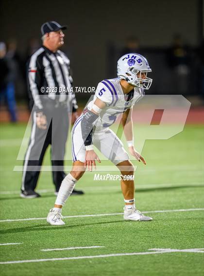 Thumbnail 2 in Jacksboro vs Holliday (UIL 3A Region 1 - D2 Regional Playoff) photogallery.