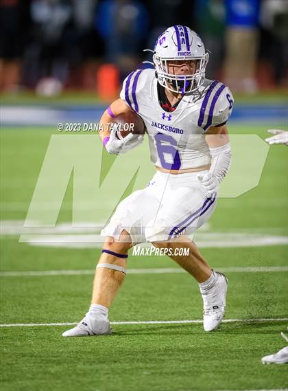 Thumbnail 1 in Jacksboro vs Holliday (UIL 3A Region 1 - D2 Regional Playoff) photogallery.