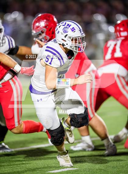 Thumbnail 3 in Jacksboro vs Holliday (UIL 3A Region 1 - D2 Regional Playoff) photogallery.