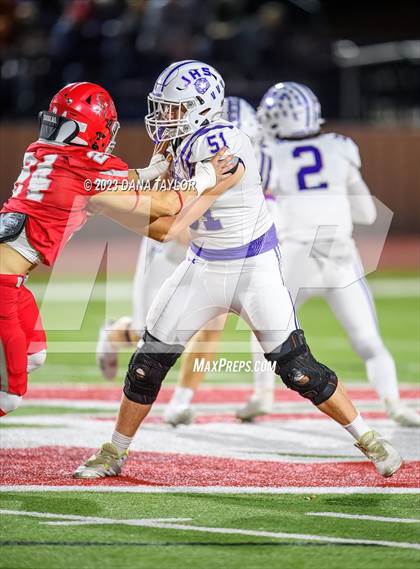 Thumbnail 2 in Jacksboro vs Holliday (UIL 3A Region 1 - D2 Regional Playoff) photogallery.