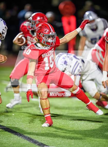 Thumbnail 3 in Jacksboro vs Holliday (UIL 3A Region 1 - D2 Regional Playoff) photogallery.