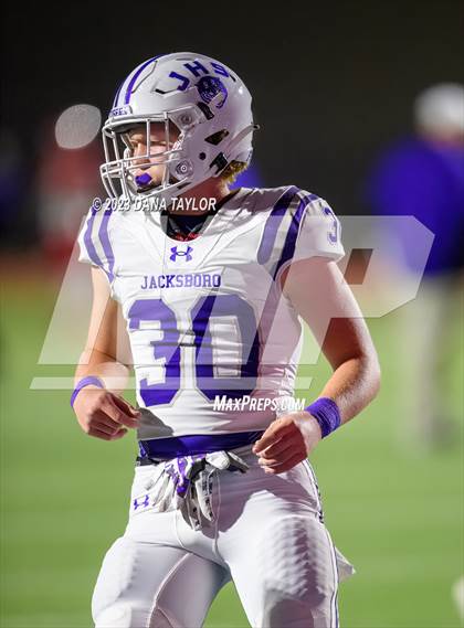 Thumbnail 1 in Jacksboro vs Holliday (UIL 3A Region 1 - D2 Regional Playoff) photogallery.