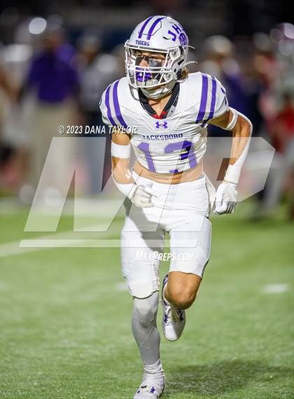 Thumbnail 3 in Jacksboro vs Holliday (UIL 3A Region 1 - D2 Regional Playoff) photogallery.
