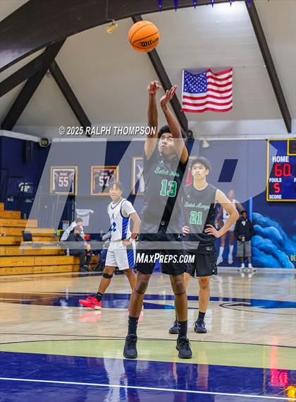 Thumbnail 2 in Atwater vs. St. Mary's (53rd Cartwright Classic) photogallery.