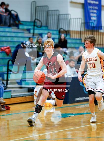 Thumbnail 1 in Layton Christian Academy vs. Star Valley (Eagle Holiday Shootout) photogallery.