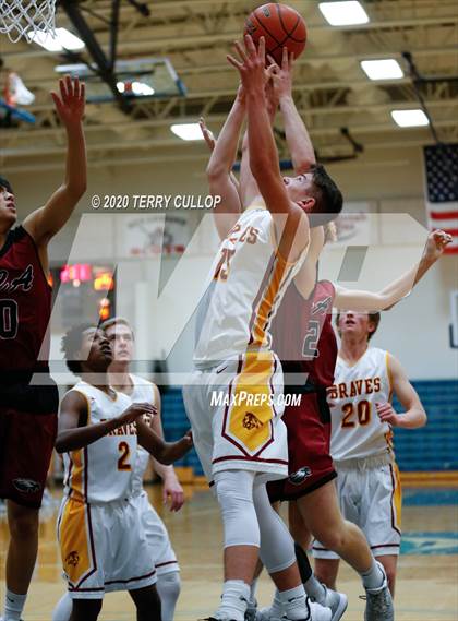 Thumbnail 3 in Layton Christian Academy vs. Star Valley (Eagle Holiday Shootout) photogallery.