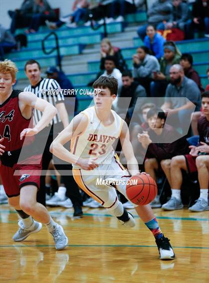 Thumbnail 3 in Layton Christian Academy vs. Star Valley (Eagle Holiday Shootout) photogallery.