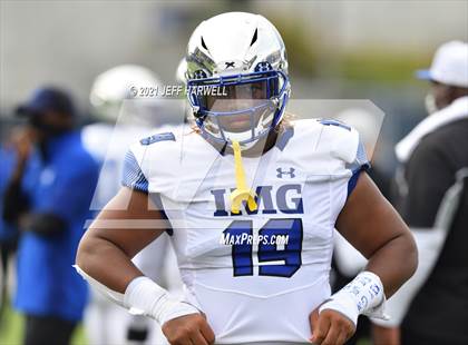 Thumbnail 2 in IMG Academy vs. Bishop Sycamore photogallery.