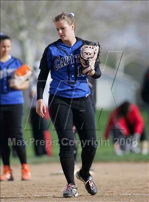 Thumbnail 2 in Capital Christian vs. Roseville (Stephanie LeDoux Tournament) photogallery.