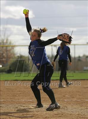 Thumbnail 2 in Capital Christian vs. Roseville (Stephanie LeDoux Tournament) photogallery.